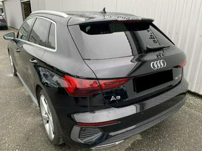 Audi A3 SPORTBACK 35 TFSI STRONIC S LINE LED GARANZIA Nero usata Rimini