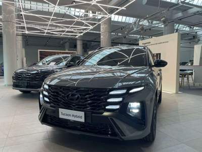 Hyundai Tucson 1.6 A/T HEV FULL HYBRID "N-LINE"-PROMO PER P.IVA Grigio usata Milano