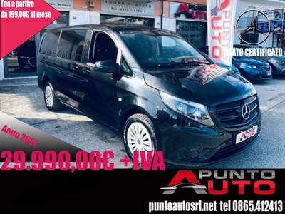 Mercedes-Benz Vito 2.0 114 CDI -SL  Long 9 POSTI Nero usata Isernia