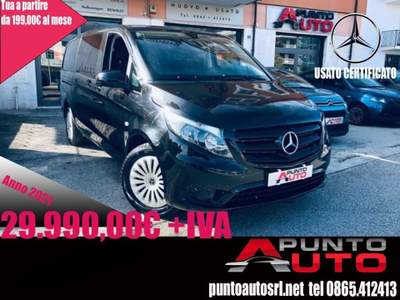 Mercedes-Benz Vito 2.0 114 CDI -SL  Long 9 POSTI Nero usata Isernia