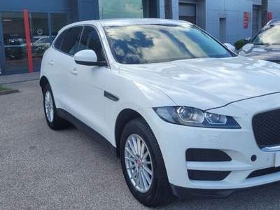 Jaguar F-Pace 2.0 D 180 CV AWD aut. Bianco usata Monte di Procida