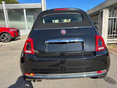 Fiat 500 1.2 Lounge Nero usata Cannobio