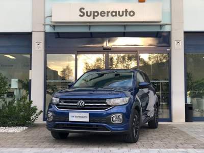 Volkswagen T-Cross 1.0 TSI R-LINE EXTERIOR *RETROCAMERA *CERCHI LEGA* Blu/Azzurro usata Feltre