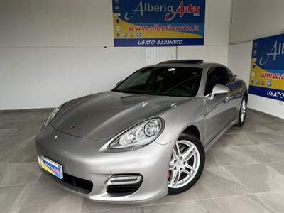 Porsche Panamera 4.8 Turbo 500CV KM CERTIFICATI Argento usata ADRANO