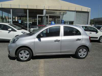 Nissan Micra 1.2 12V 5 porte GPL Eco Visia Argento usata Roma
