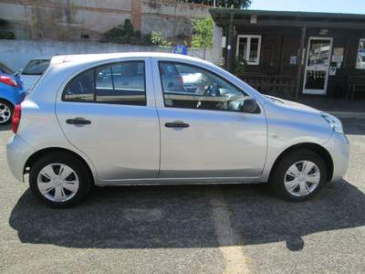 Nissan Micra 1.2 12V 5 porte GPL Eco Visia Argento usata Roma