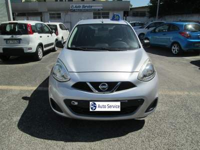 Nissan Micra 1.2 12V 5 porte GPL Eco Visia Argento usata Roma
