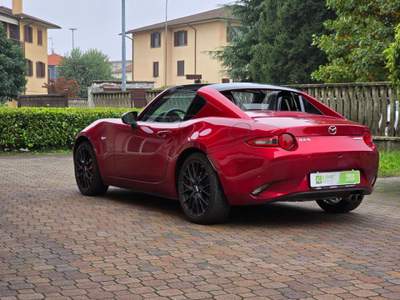 Mazda MX-5 2.0 Skyactiv-G 184 CV Homura RF Rosso usata Cava Manara