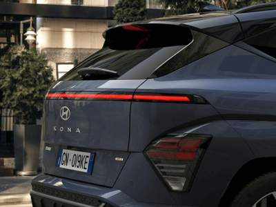Hyundai Kona 1.6 T-GDI DCT NLine Blu/Azzurro usata Codroipo