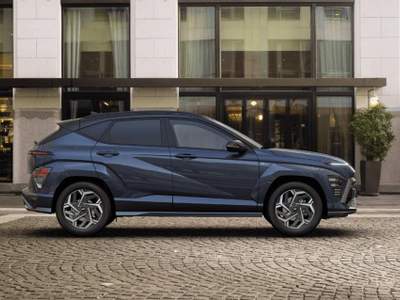 Hyundai Kona 1.6 T-GDI DCT NLine Blu/Azzurro usata Codroipo
