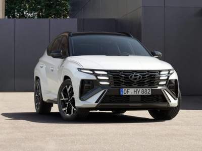 Hyundai Tucson 1.6 T-GDI 2WD DCT N Line 48V Bianco usata Codroipo