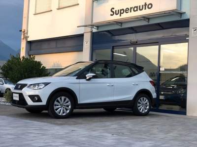 Seat Arona 1.6 TDI 95 CV DSG Style*OK NEOPATENTATI*NAVIGATORE Bianco usata Feltre