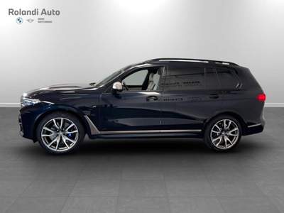 BMW X7 X7 xdrive M50i Individual Composition auto 7p.ti Blu/Azzurro usata Casale Monferrato