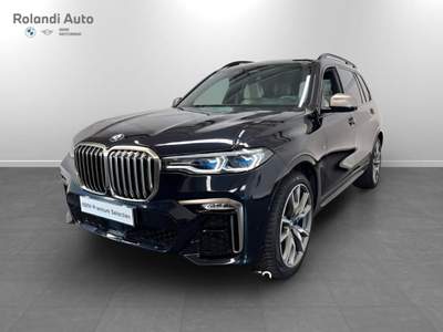 BMW X7 X7 xdrive M50i Individual Composition auto 7p.ti Blu/Azzurro usata Casale Monferrato