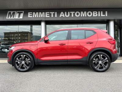 Volvo XC40 T5 Recharge Plug-in Hybrid Inscription Expression Rosso usata Ranica