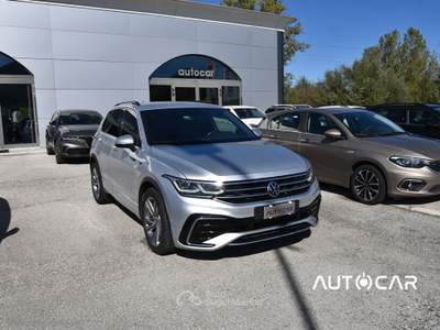 Volkswagen Tiguan Tiguan 2.0 TDI 150CV SCR DSG R-Line Argento usata Carsoli