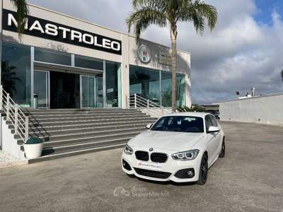 BMW Serie 1 116d 116d 5p. M Sport Automatica Bianco usata Lucugnano
