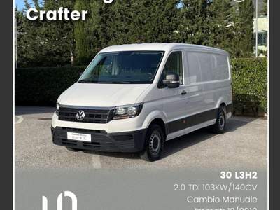 Volkswagen Crafter Crafter 30 L3H2 2.0 TDI 103KW/140CV Bianco usata Polla