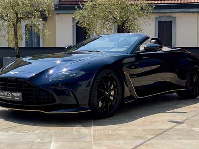 Aston Martin V12 Vantage roadster 5.2 v12 auto Blu/Azzurro usata Rivoli