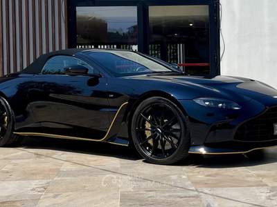 Aston Martin V12 Vantage roadster 5.2 v12 auto Blu/Azzurro usata Rivoli