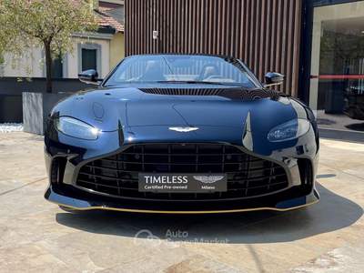 Aston Martin V12 Vantage roadster 5.2 v12 auto Blu/Azzurro usata Rivoli