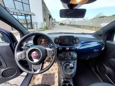 Fiat 500 C 1.0 Hybrid Dolcevita Blu/Azzurro usata GRASSOBBIO