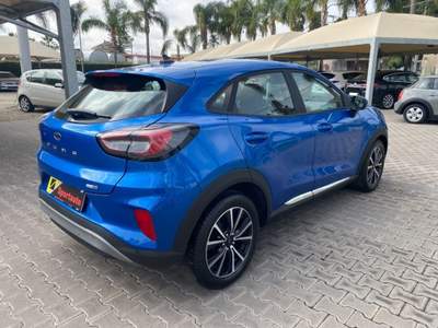 Ford Puma 1.0 EcoBoost Hybrid 125 CV S&S Titanium Blu/Azzurro usata Giarre