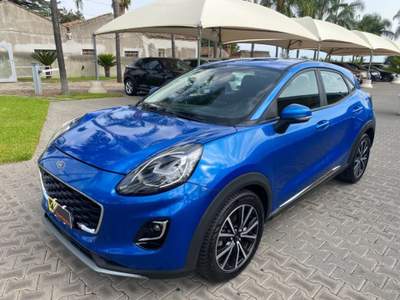 Ford Puma 1.0 EcoBoost Hybrid 125 CV S&S Titanium Blu/Azzurro usata Giarre