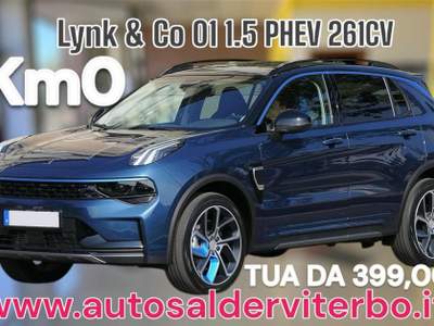 Lynk & Co 01 PHEV Blu/Azzurro usata Canino