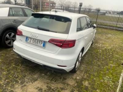 Audi A3 SPB 35 TDI S tronic Admired Bianco usata CASTEGGIO PAVIA