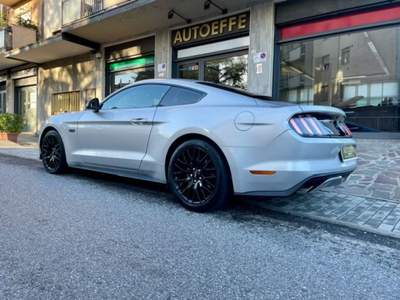 Ford Mustang Fastback 5.0 V8 TiVCT aut. GT, UFF., UNICOP., IVA Argento usata Ponte San Pietro