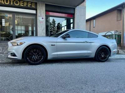 Ford Mustang Fastback 5.0 V8 TiVCT aut. GT, UFF., UNICOP., IVA Argento usata Ponte San Pietro