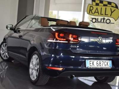 Volkswagen Golf VW Golf Cabrio 1.6 TDI Highline Blu/Azzurro usata CRISPIANO