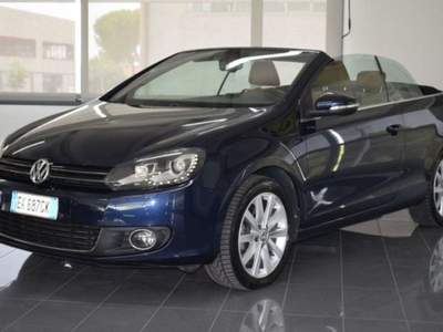 Volkswagen Golf VW Golf Cabrio 1.6 TDI Highline Blu/Azzurro usata CRISPIANO