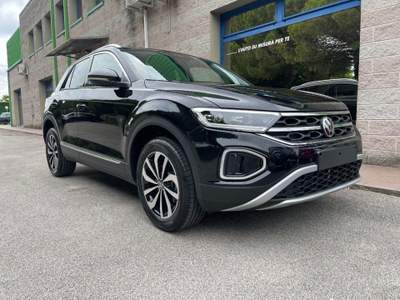Volkswagen T-Roc 1.0 TSI 110CV KM-0 CERCHI BLACK 17"PRONTA CONSEGNA Nero usata Venezia