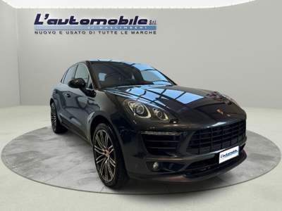 Porsche Macan 3.0 S Diesel My16  R 21"-TETTO PANORAMICO Grigio usata Ghedi