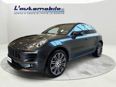 Porsche Macan 3.0 S Diesel My16  R 21"-TETTO PANORAMICO Grigio usata Ghedi