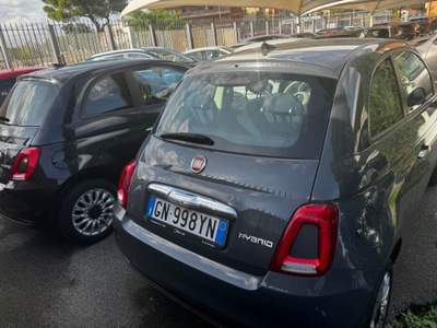 Fiat 500 1.0 Hybrid "DIVERSI COLORI" + GPL Grigio usata Roma