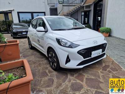 Hyundai i10 1.0 MPI AT Connectline Bianco usata Salerno