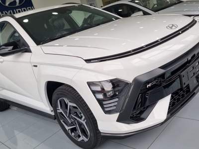 Hyundai Kona HEV 1.6 DCT NLine Bianco usata Trento