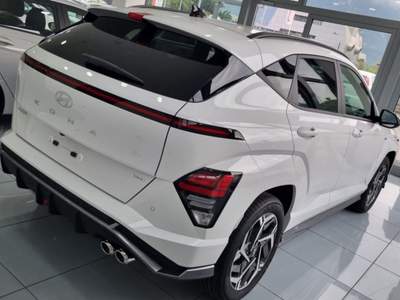 Hyundai Kona HEV 1.6 DCT NLine Bianco usata Trento