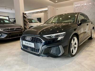Audi A3 SPB 30 TDI S tronic S line PRIMA SCELTA PLUS Nero usata Troia