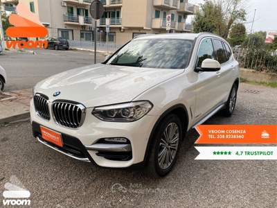BMW X3 X3 xDrive20d Luxury Bianco usata Rossano Stazione