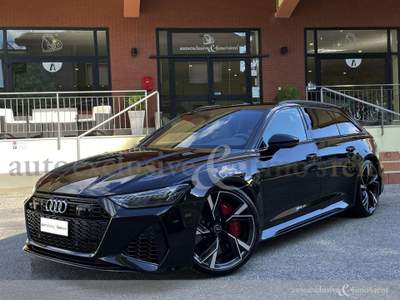 Audi RS 6 Avant 4.0 Mhev quattro CARBOCERAMICA!! Nero usata Pistoia