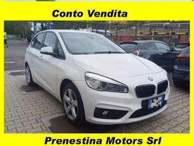 BMW Serie 2 Active Tourer 218d d Active Tourer Advantage Bianco usata Roma