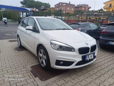 BMW Serie 2 Active Tourer 218d d Active Tourer Advantage Bianco usata Roma