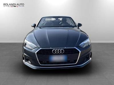 Audi A5 Cabrio 40 2.0 tdi Business Advanced 190cv s-tronic Grigio usata Casale Monferrato
