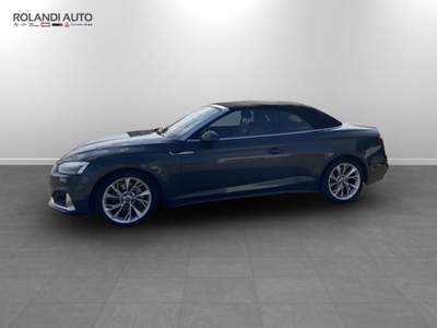 Audi A5 Cabrio 40 2.0 tdi Business Advanced 190cv s-tronic Grigio usata Casale Monferrato
