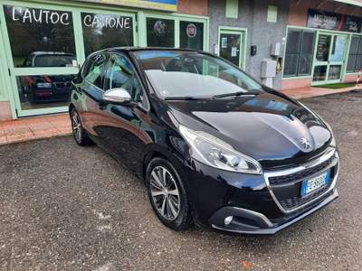 Peugeot 208 BlueHDi 75 5 porte Allure Nero usata San Prospero