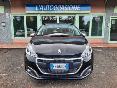 Peugeot 208 BlueHDi 75 5 porte Allure Nero usata San Prospero